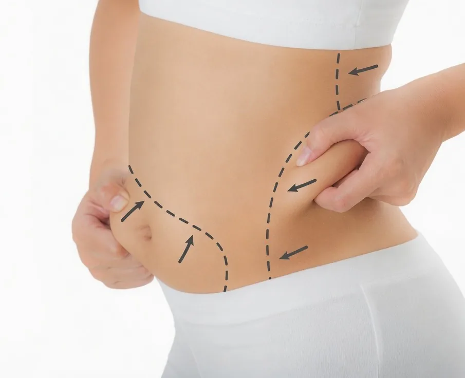 Intralipotherapy for localised fat on the abdomen, hips and thighs at Centro Eudermia in Cagliari